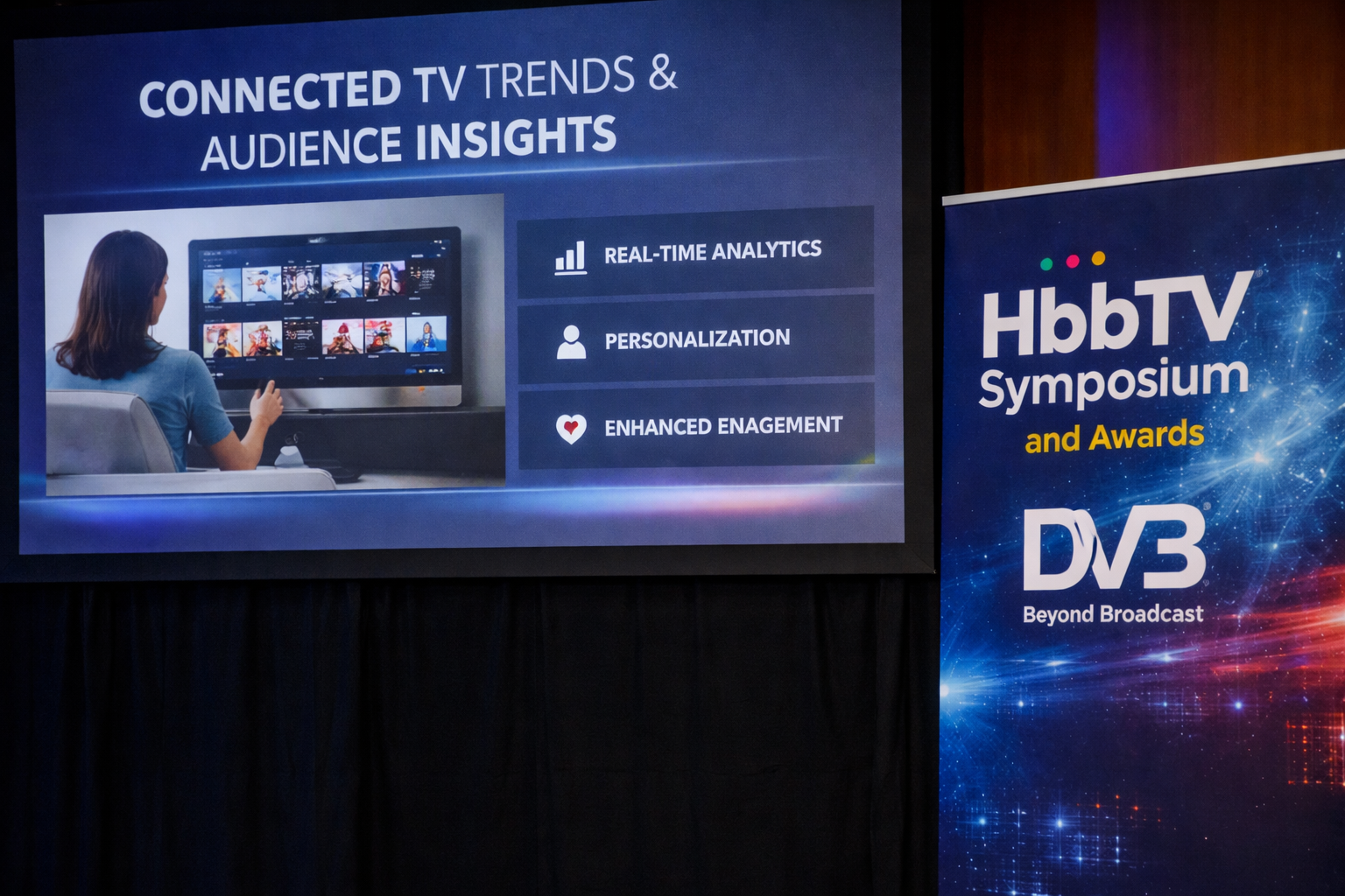 Our CEO presenting at the HbbTV Symposium