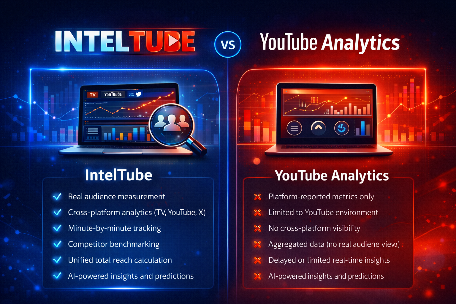 IntelTube comparison